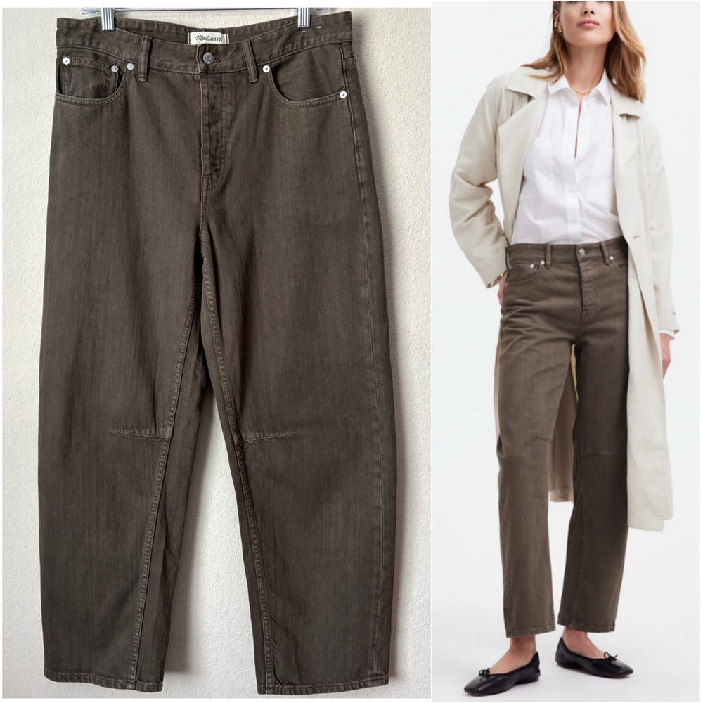 Madewell Olive Women Jeans